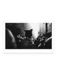Untitled (Black Pussy Hat in Women's March) Postcard