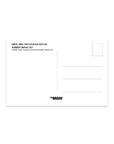 Untitled (Black Pussy Hat in Women's March) Postcard