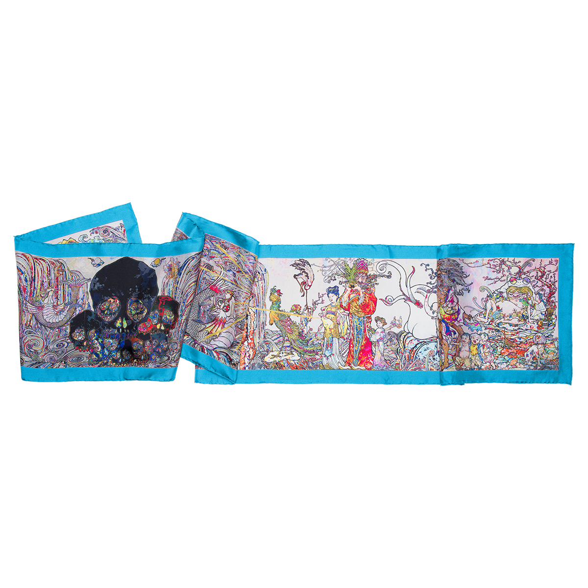 In the Land of the Dead, Stepping on the Tail of a Rainbow Scarf