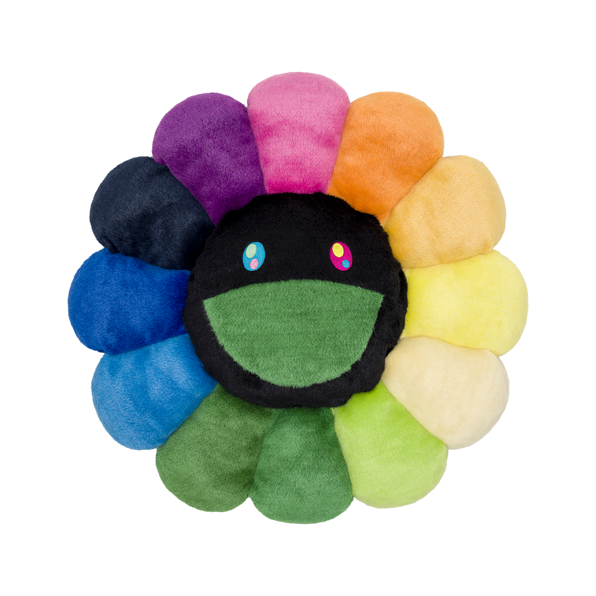 Takashi Murakami - Flower Plush Key Chain - Rainbow