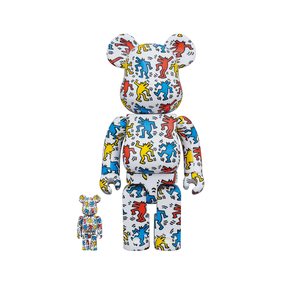 BE@RBRICK Keith Haring #9 100% & 400% Set