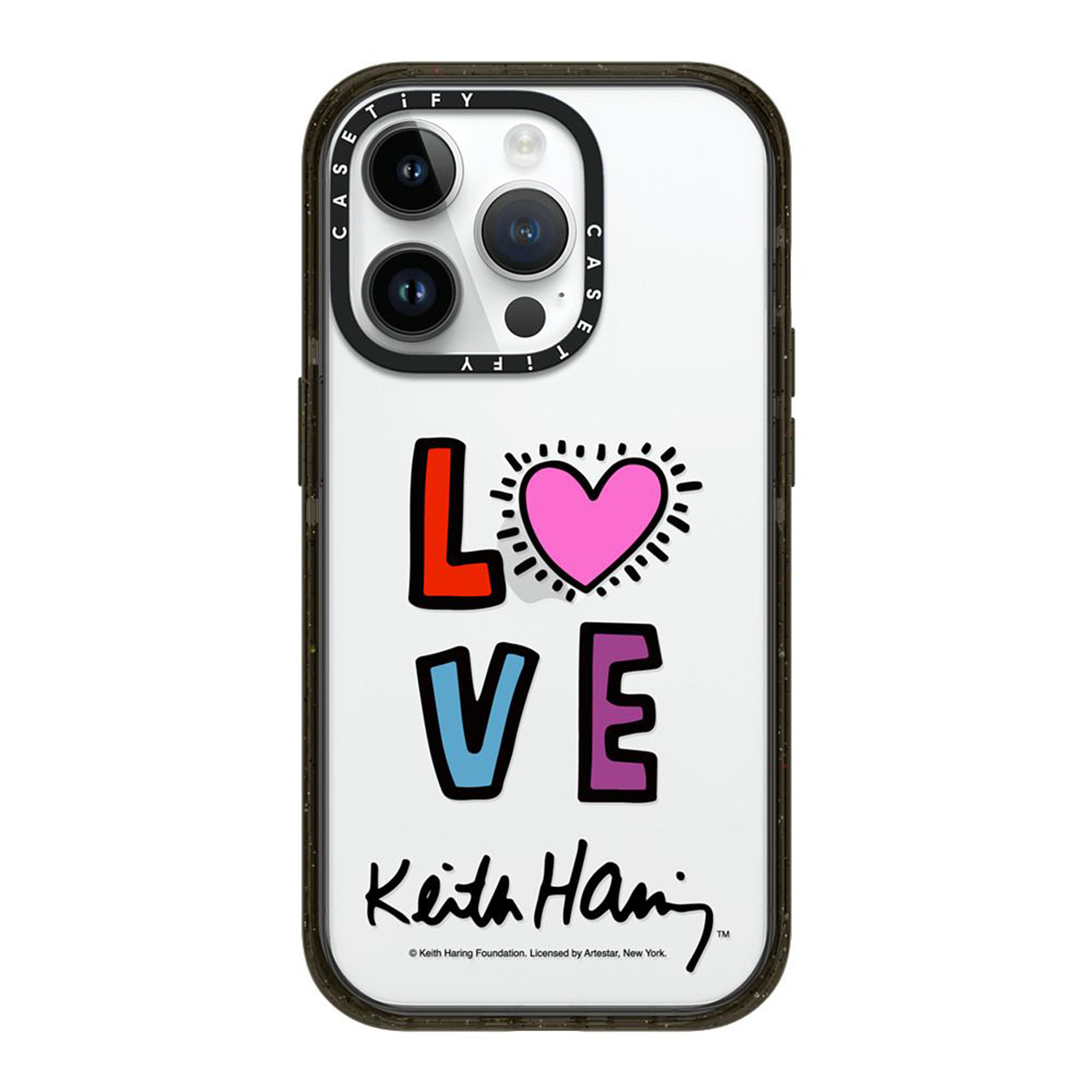 Keith Haring iPhone 14 Pro Radiant Love Case The Shop at The Broad