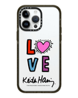 Keith Haring iPhone 14 Pro Max Radiant Love Case