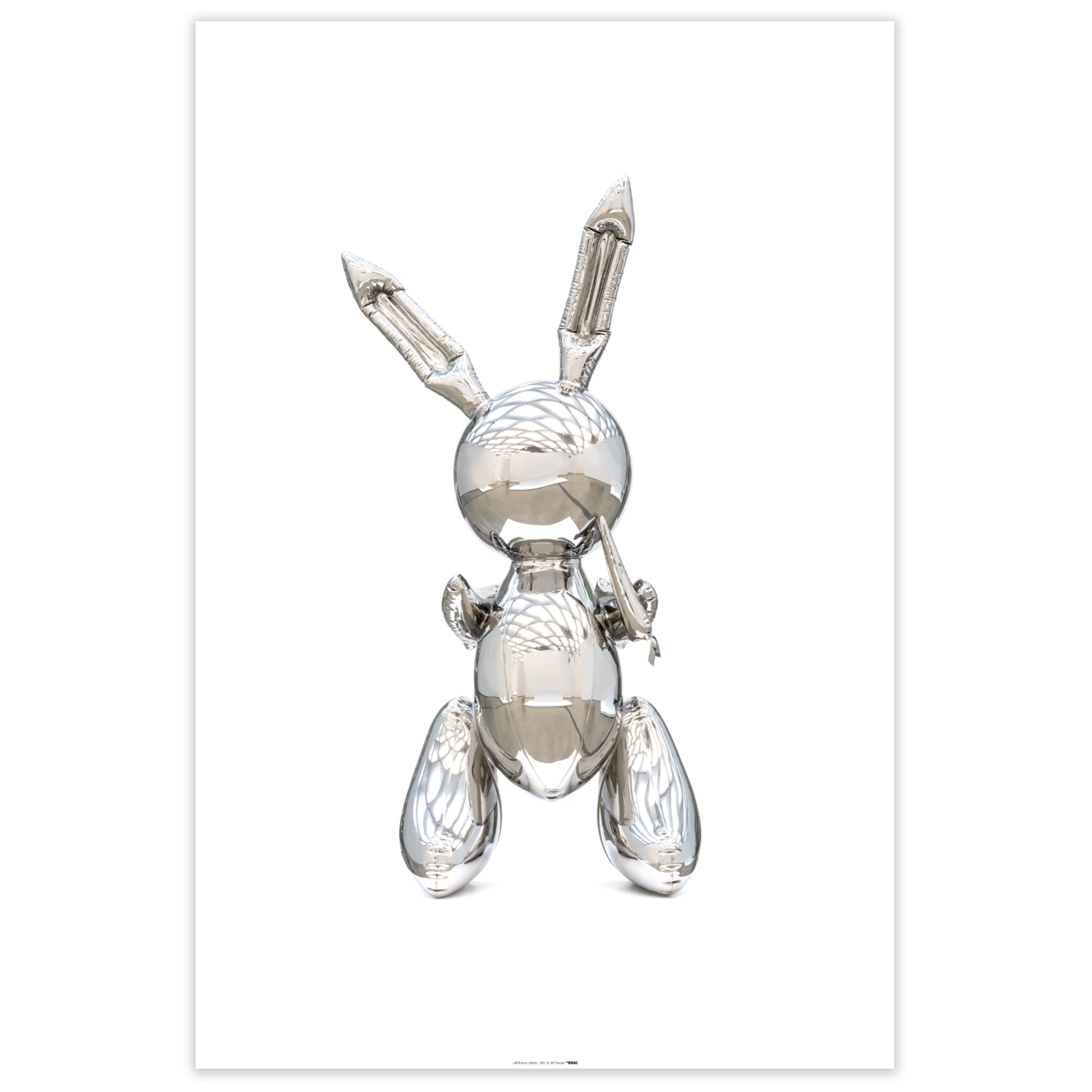 Jeff Koons Rabbit Poster