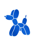 Jeff Koons Balloon Dog (Blue) LED Neon Sign