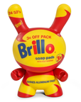 Masterpiece Vinyl Yellow Brillo Box 8" Dunny