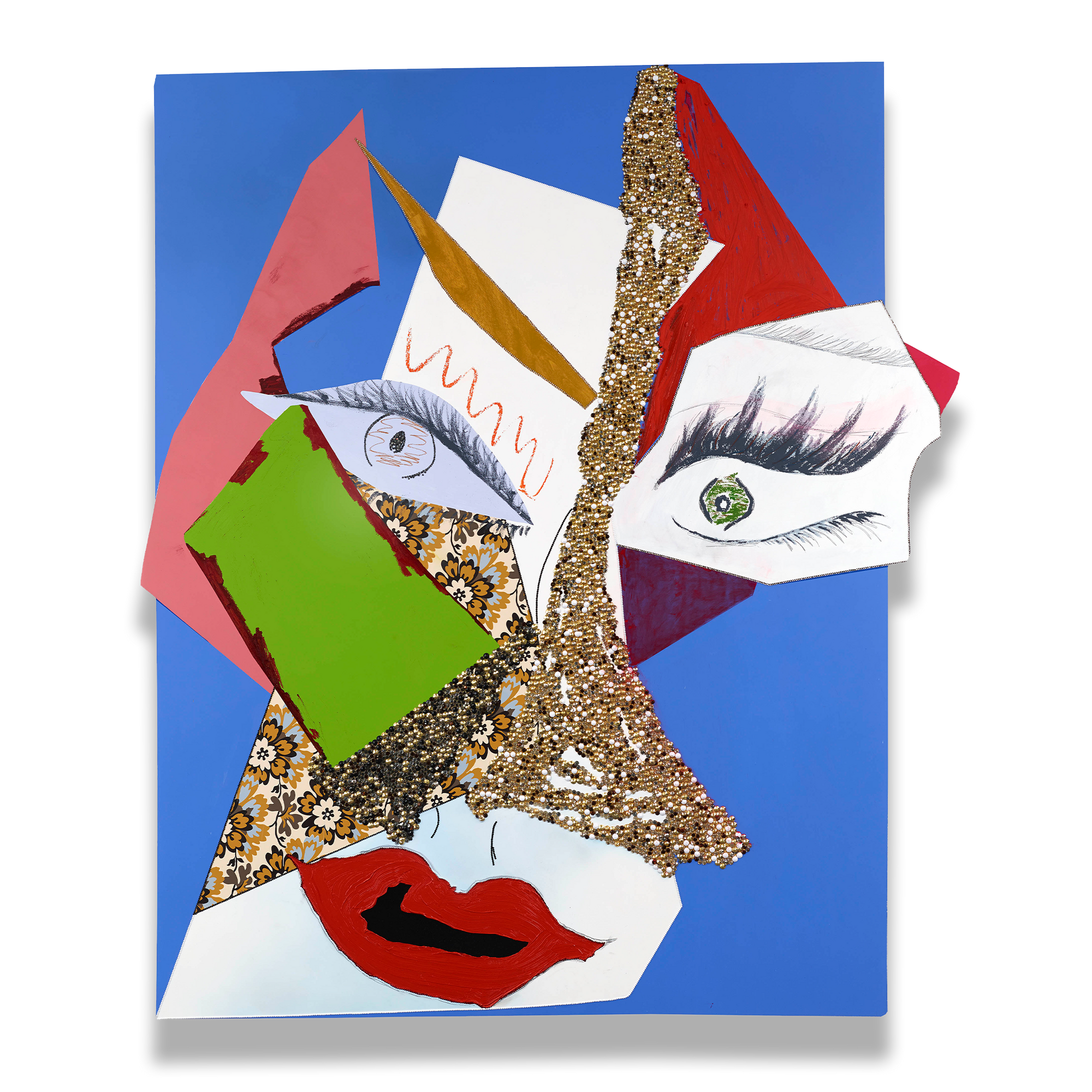 Mickalene Thomas, Untitled #1 Rug (2024)