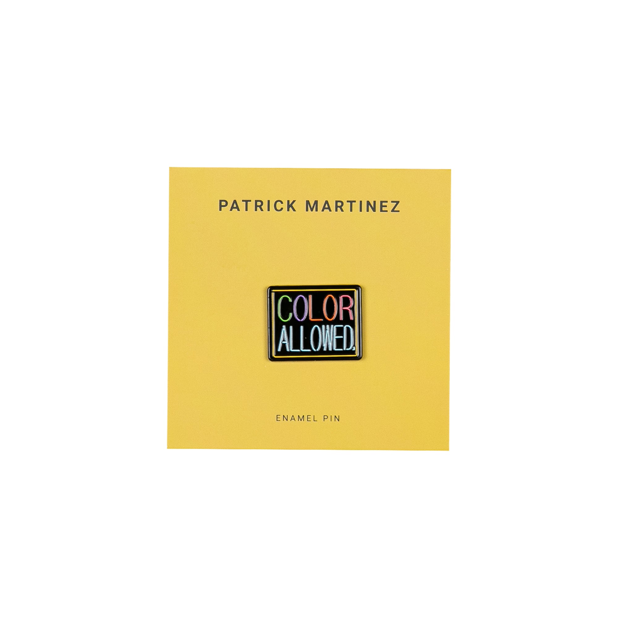 Color Allowed Pin