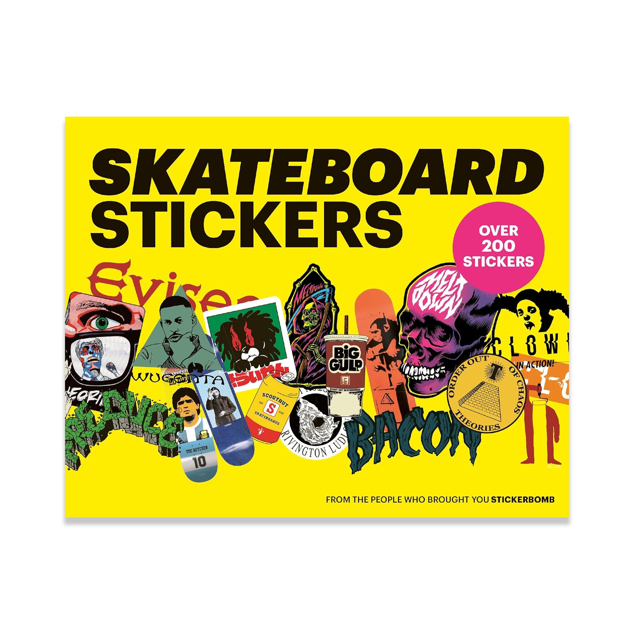 SKATEBOARD STICKERS 洋書 Skateboard Stickers | Art Books – The Shop at The Broad