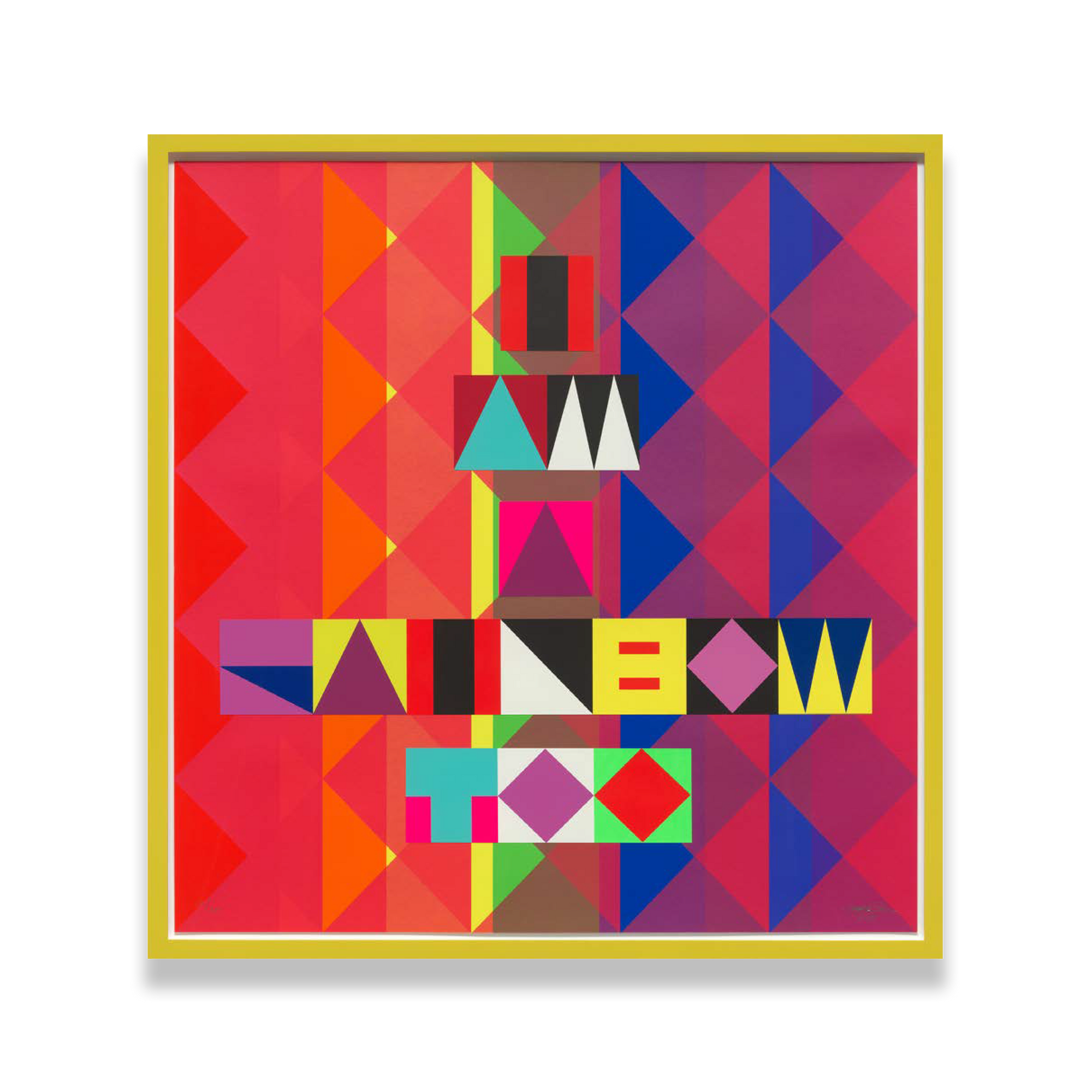 Jeffrey Gibson, I Am a Rainbow Too (2019)