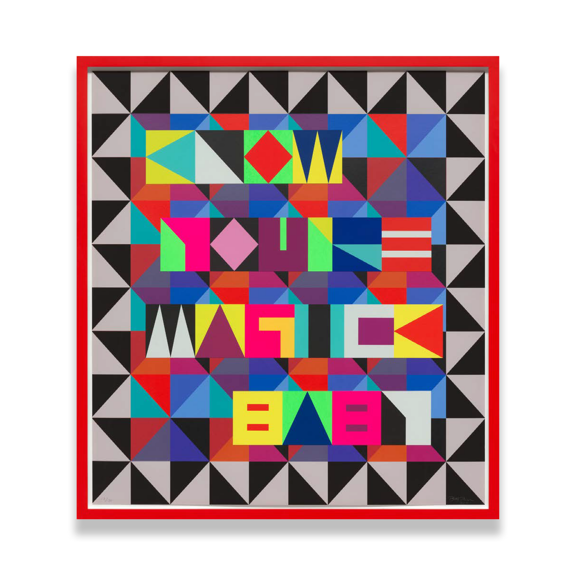 Jeffrey Gibson, Know You're Magick Baby (2019)