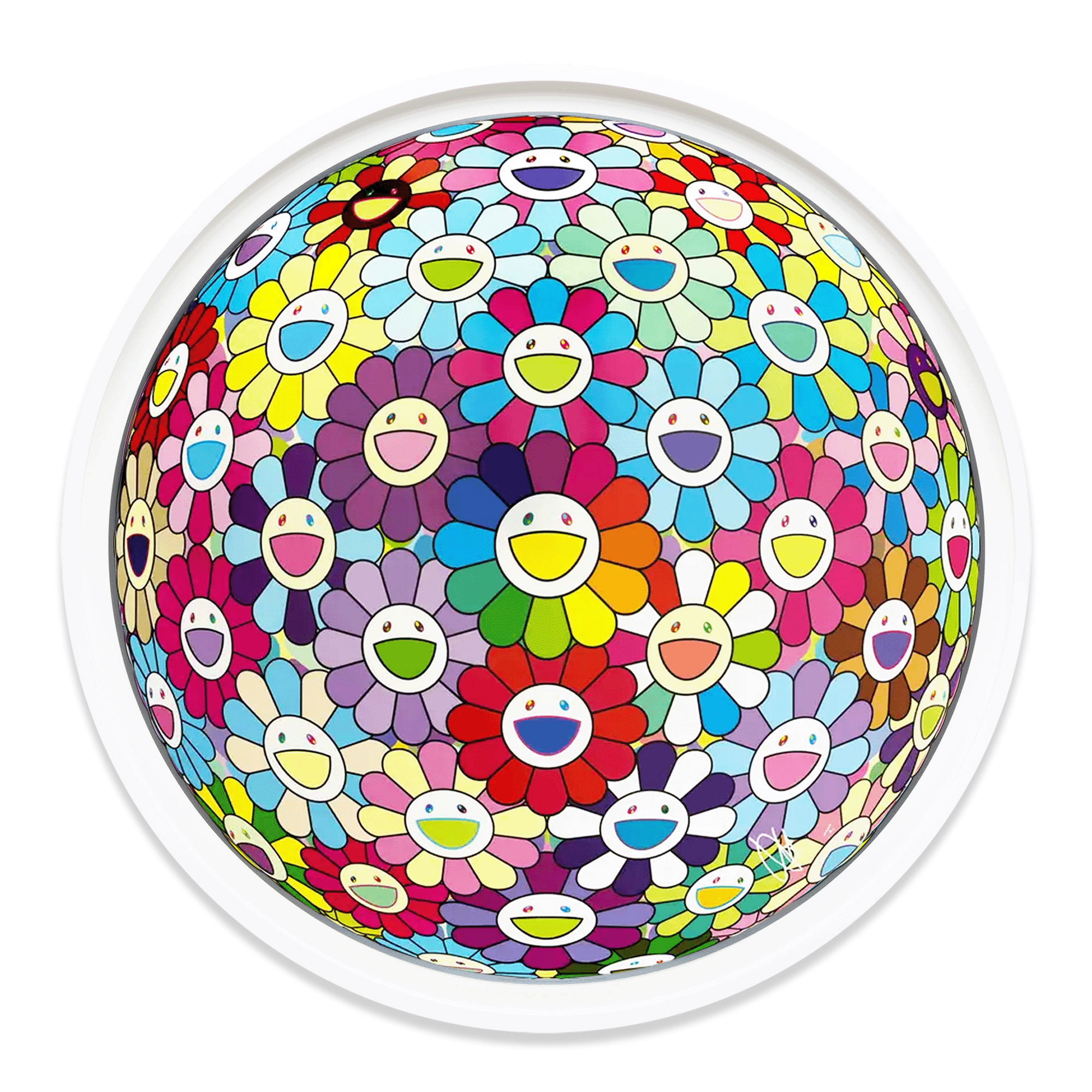 Takashi Murakami, Charge into the Center of Consciousness (2023)