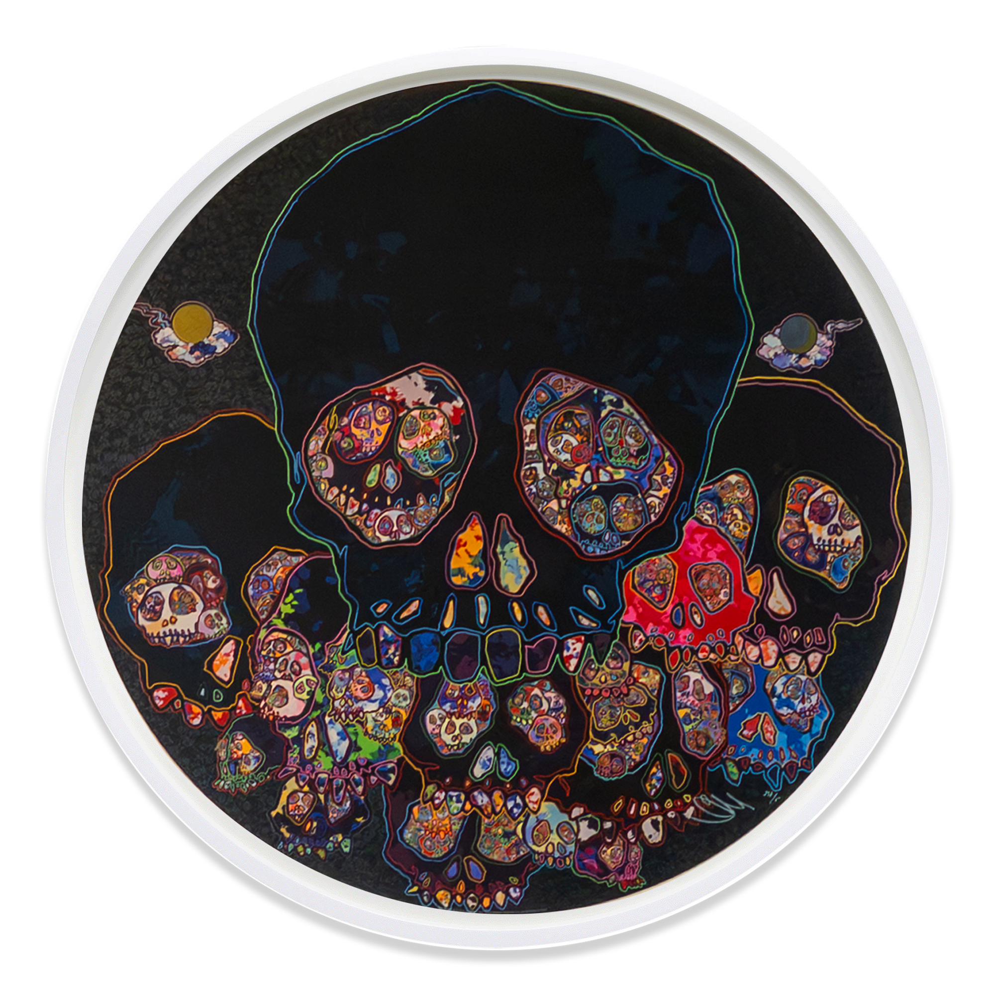 Takashi Murakami, The Moon Over the Ruined Castle (2015)