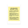 Tips For Artists Who Want To Sell Postcard