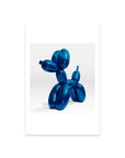 Balloon Dog (Blue) Postcard