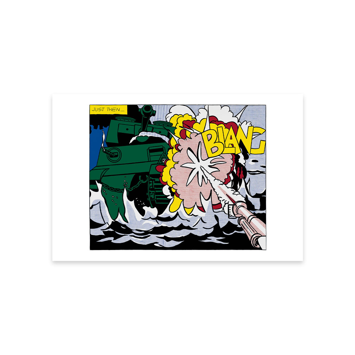 Live Ammo (Blang) Postcard