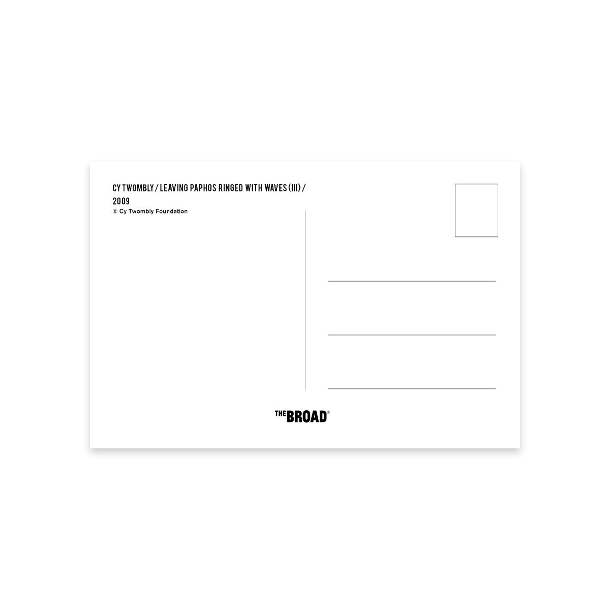 Leaving Paphos Ringed with Waves (III) Postcard