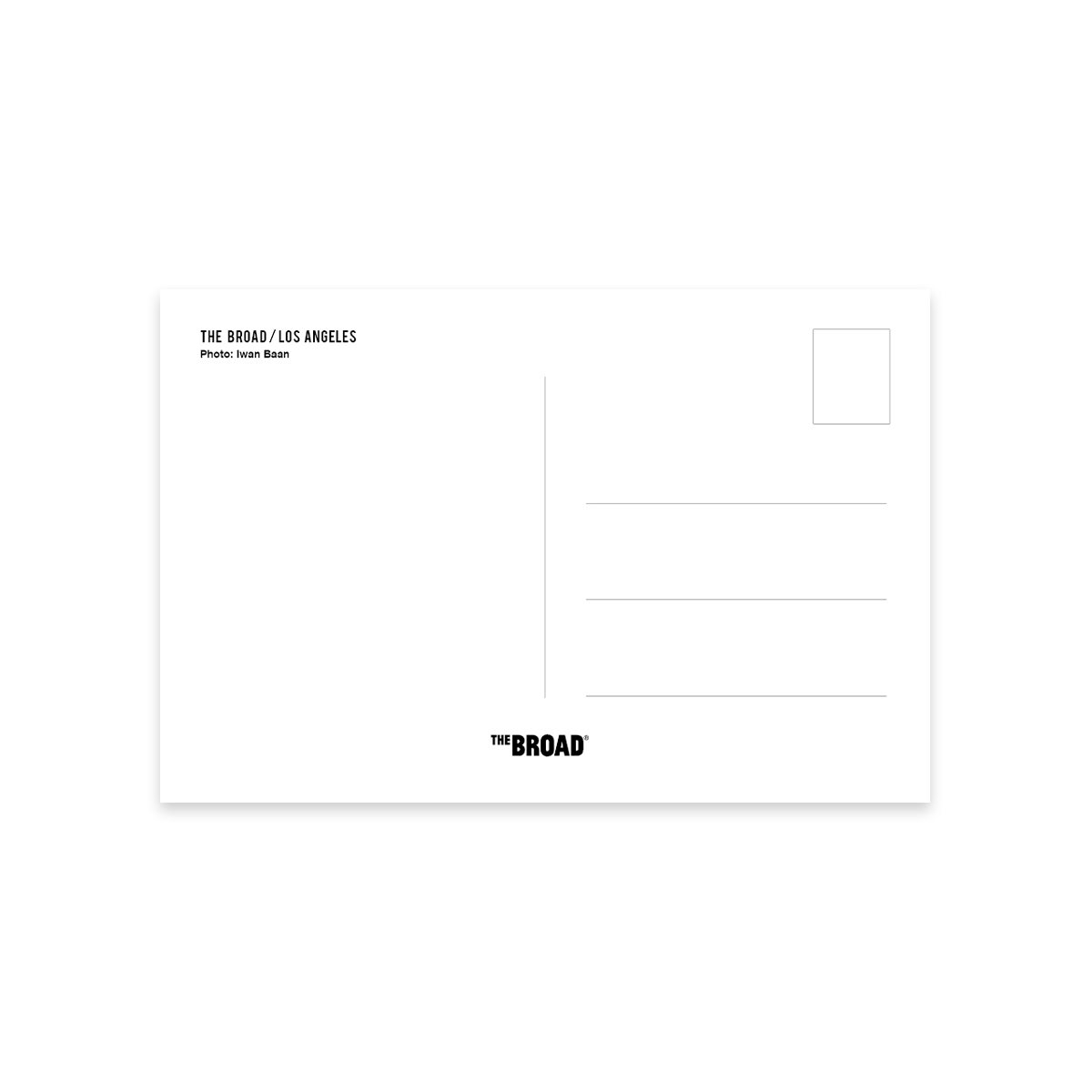 The Broad Postcard