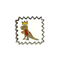 Crowned T-Rex Pin