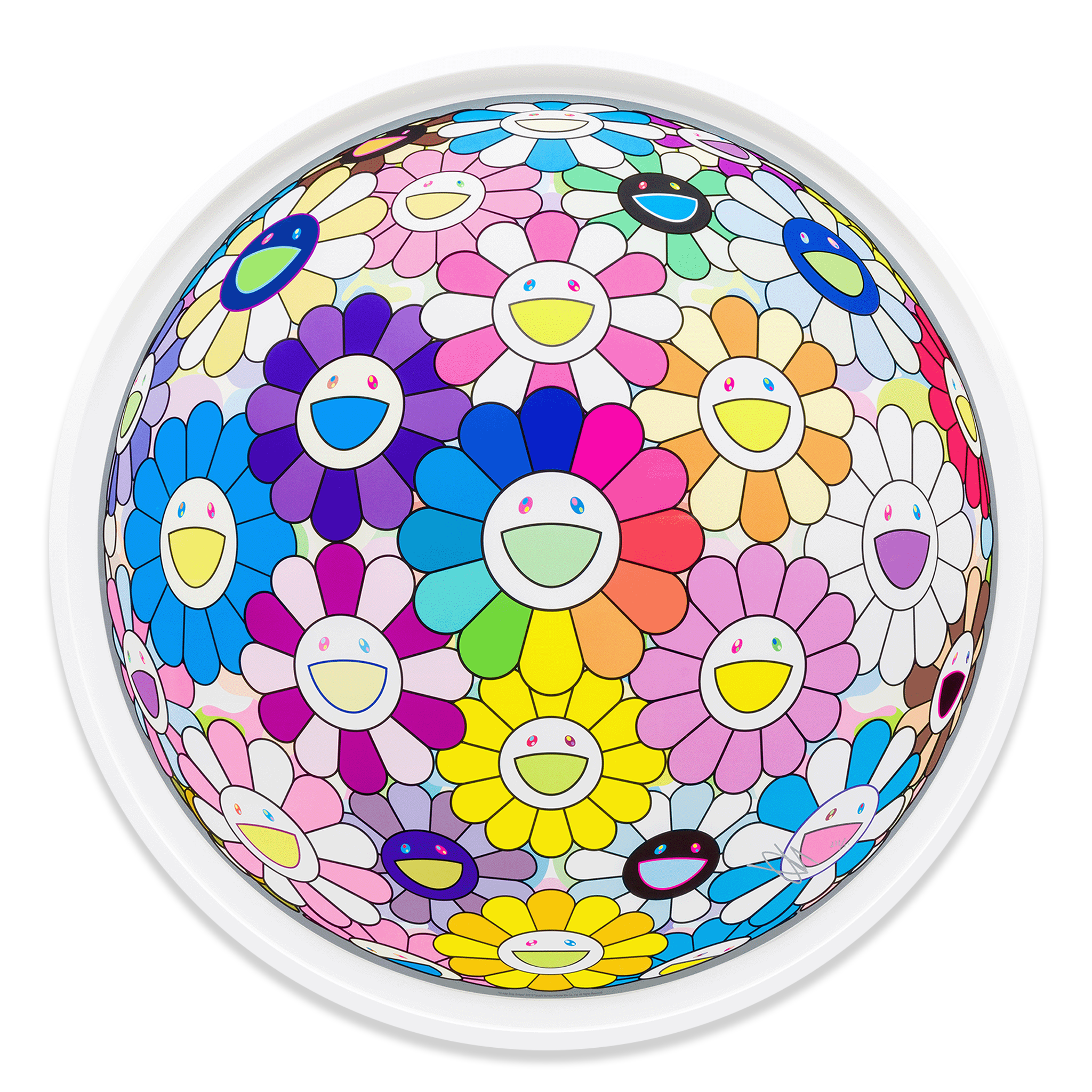 Takashi Murakami Annular Solar Eclipse Limited Edition Print