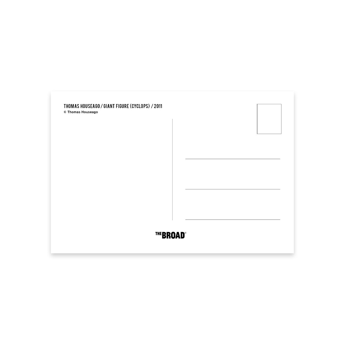 Giant Figure (Cyclops) Postcard