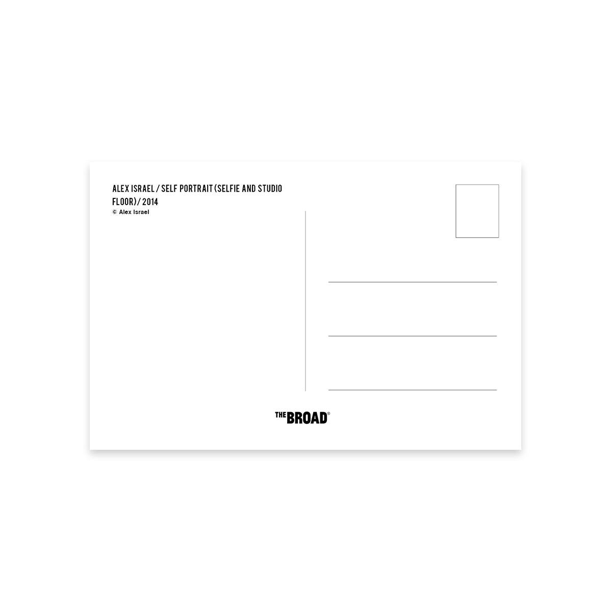 Self Portrait Postcard