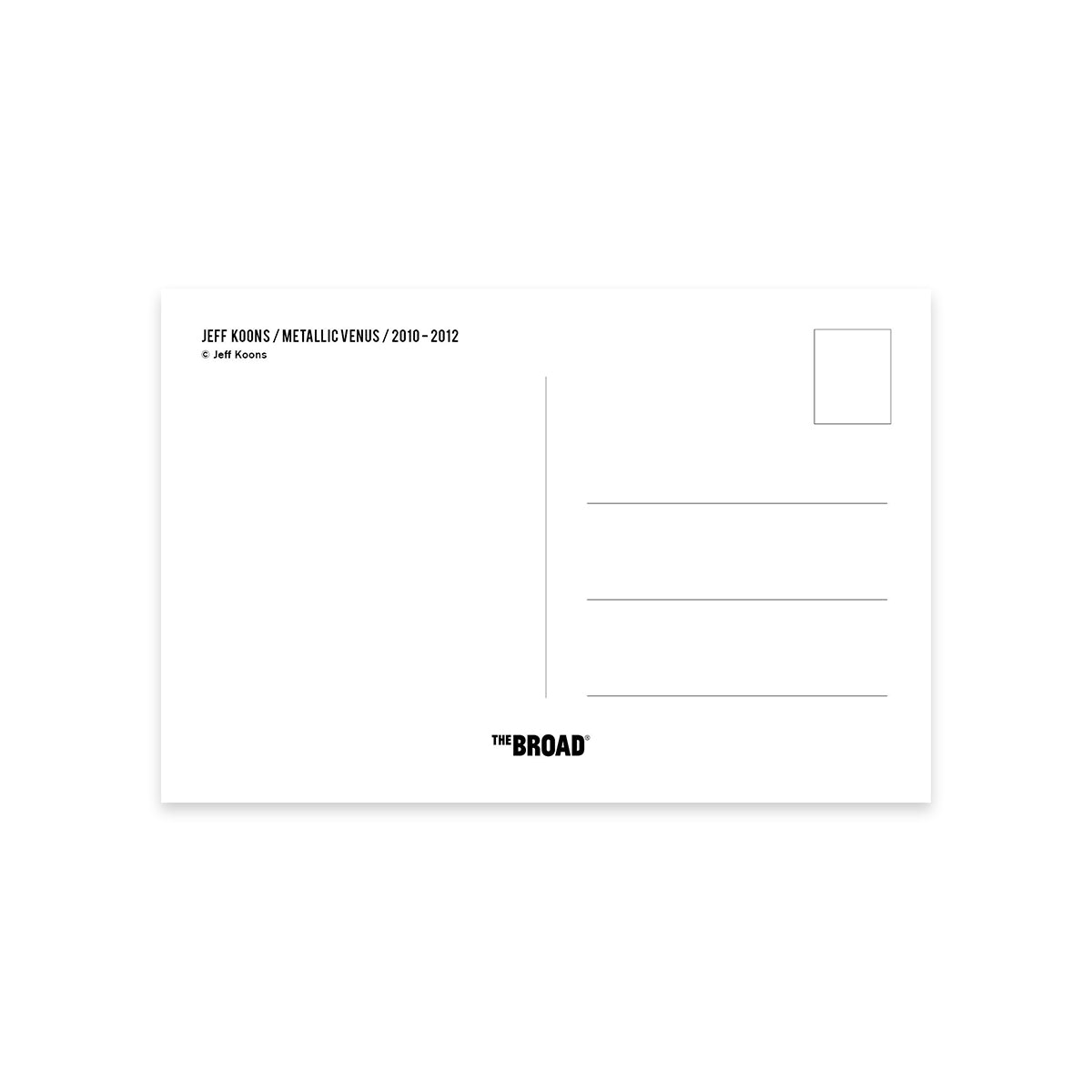 Metallic Venus Postcard