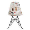 Jean Michel Basquiat Bats Case Study Side Chair