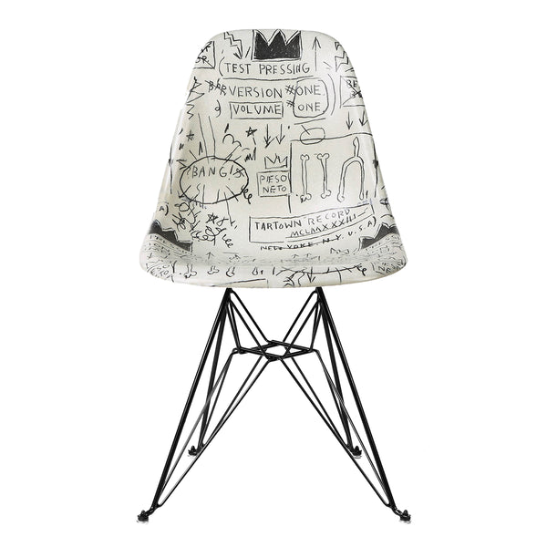 Record Case Study Side Chair Jean Michel Basquiat Chairs The