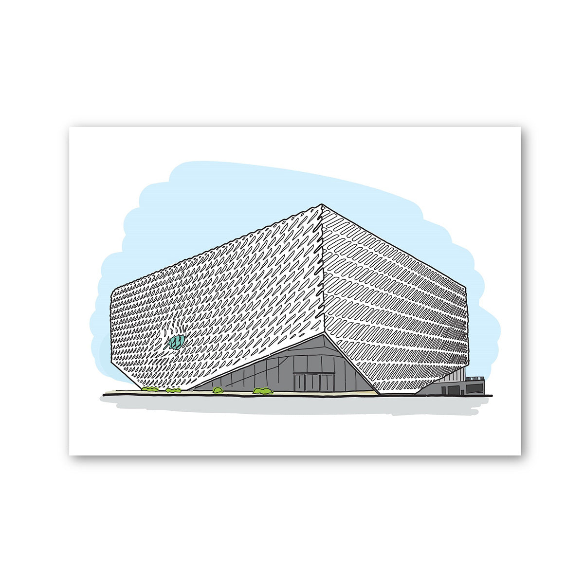 The Broad Card With Envelope (A2)