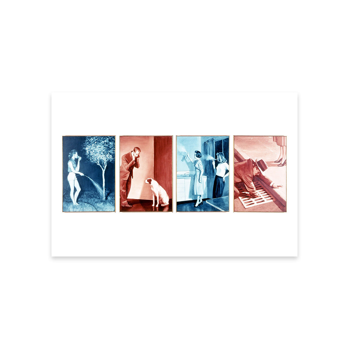 Four Forbidden Senses Postcard