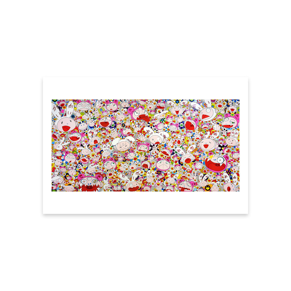 Hustle'n'Punch Postcard | Takashi Murakami Postcards - The Broad