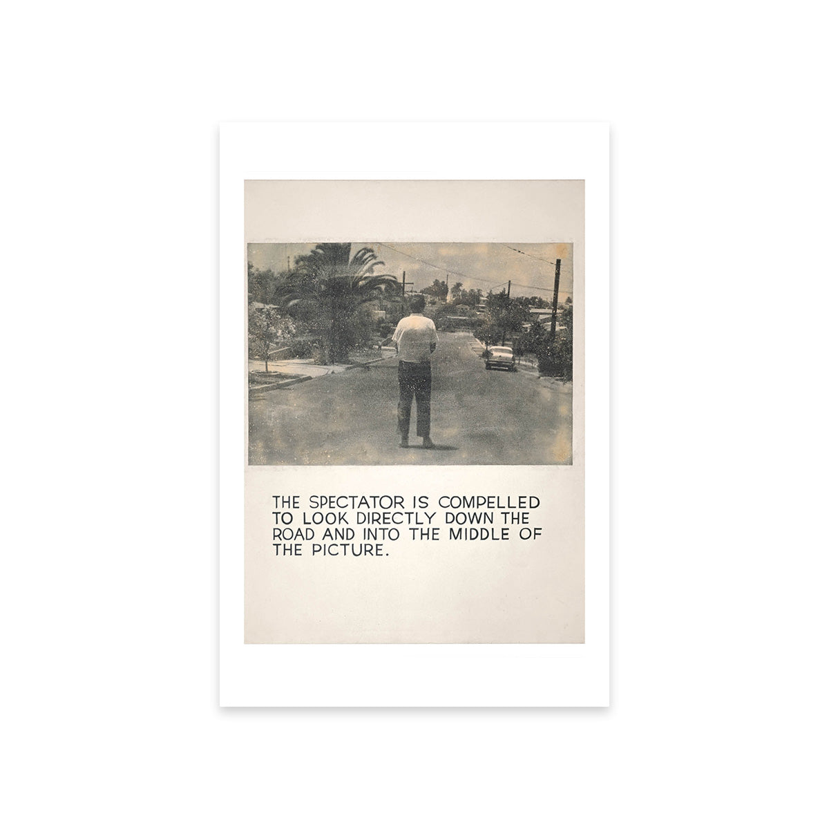 The Spectator Is Compelled…Postcard