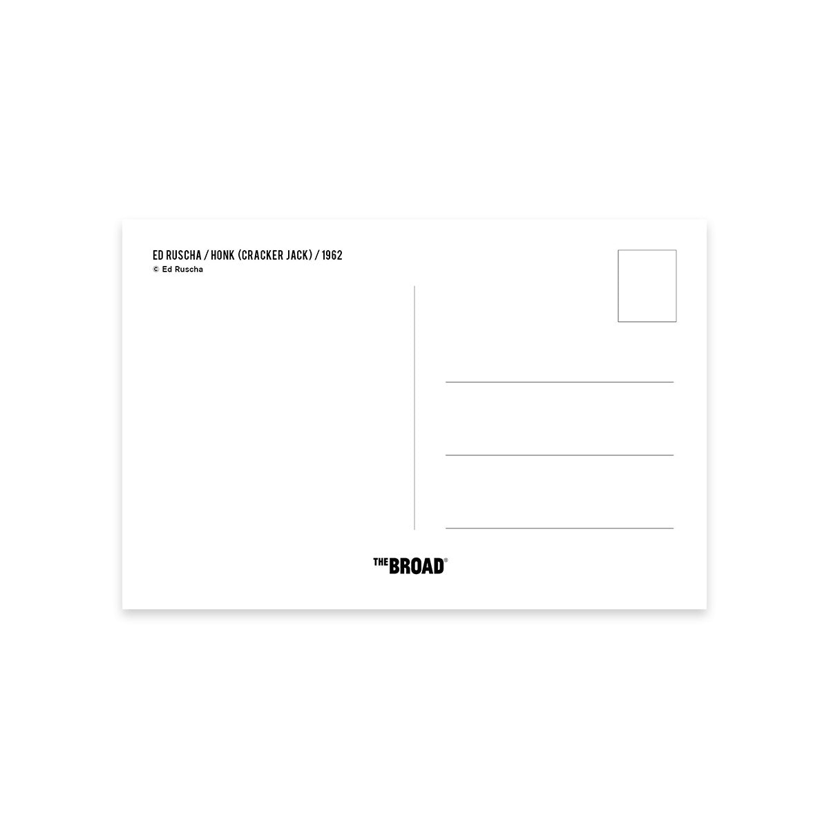 Honk (Cracker Jack) Postcard