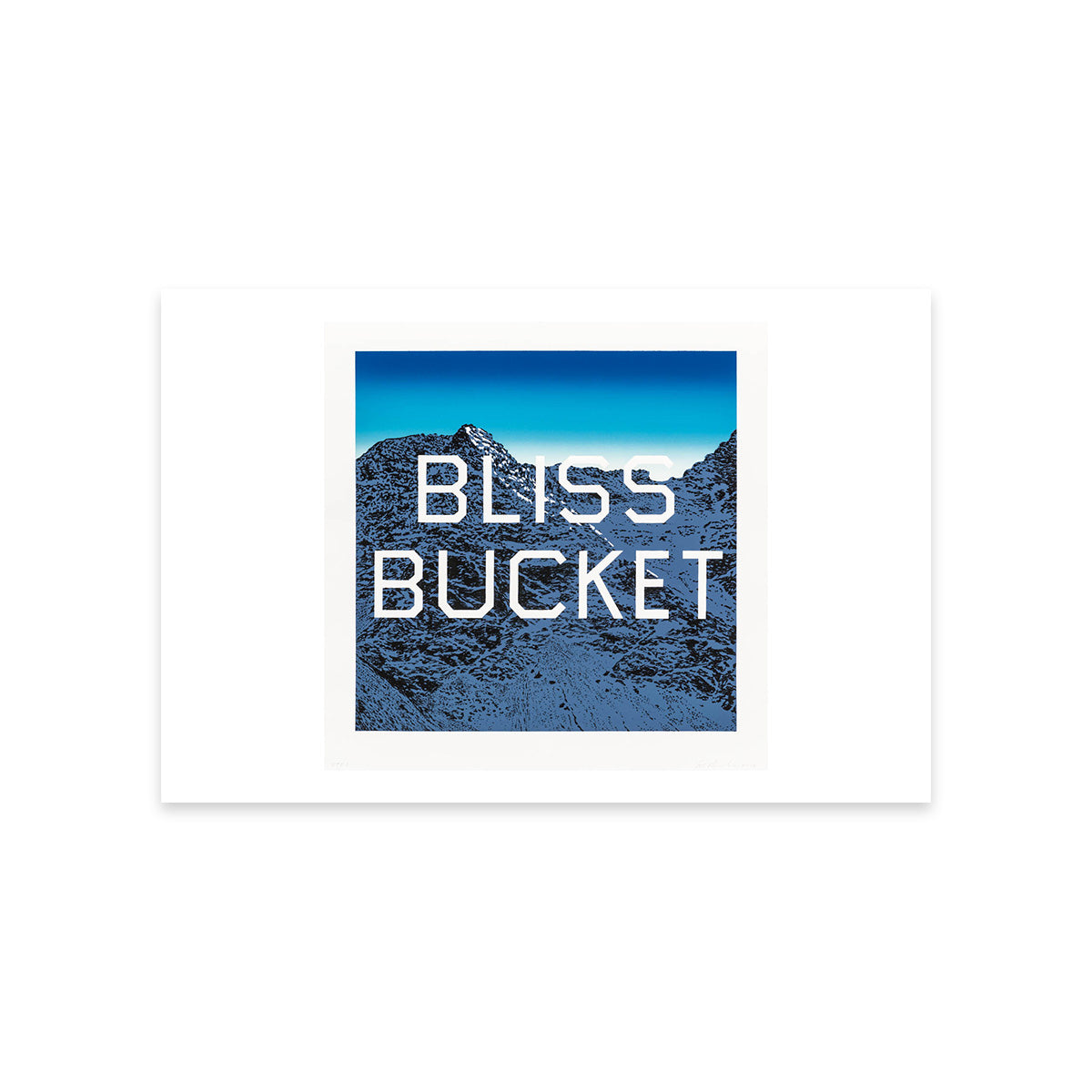 Bliss Bucket Postcard