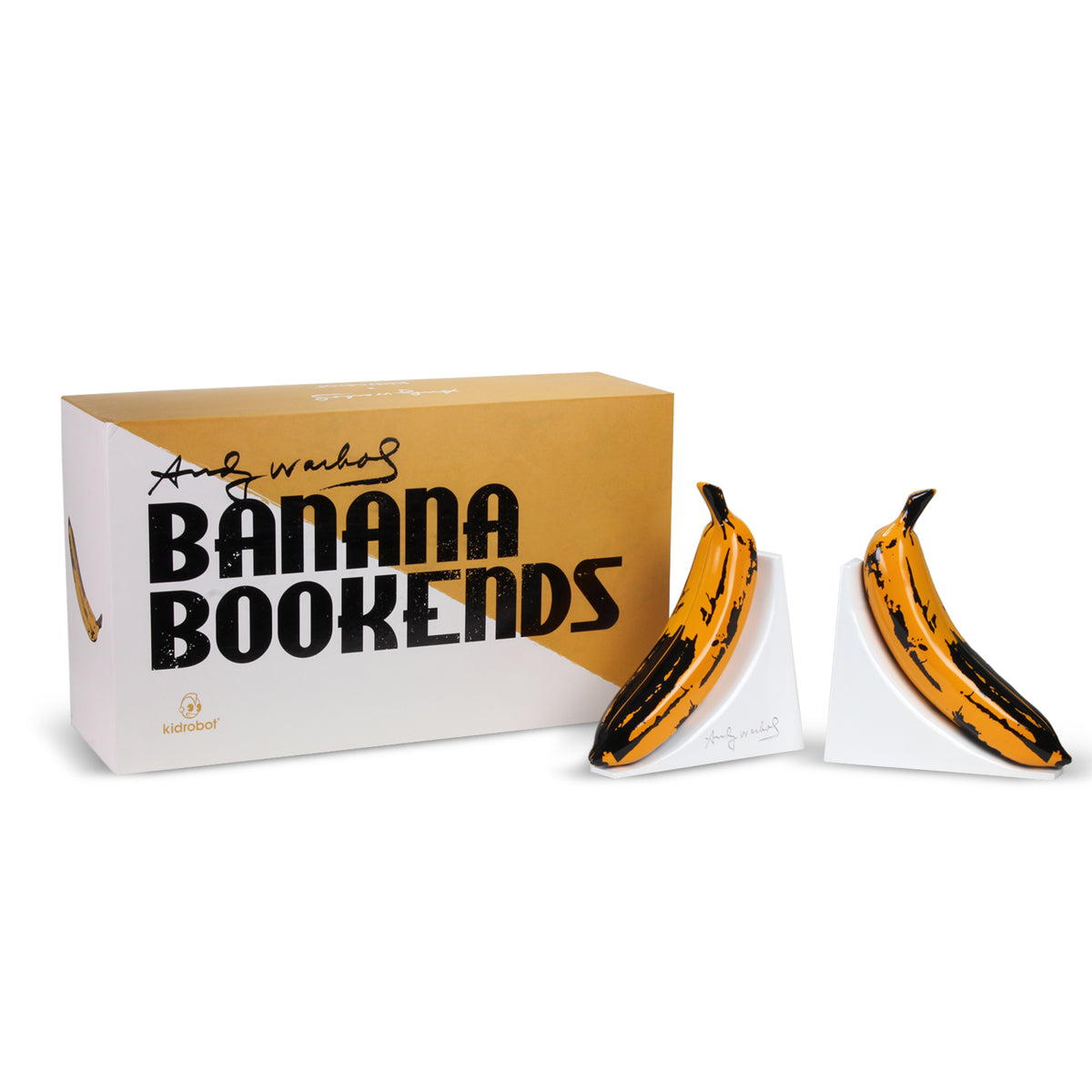 10" Lustre Gloss Resin Banana Bookend