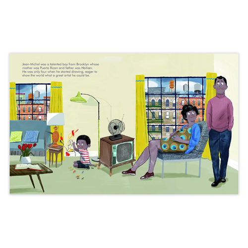 Little People Big Dreams Jean Michel Basquiat Art Book For Kids