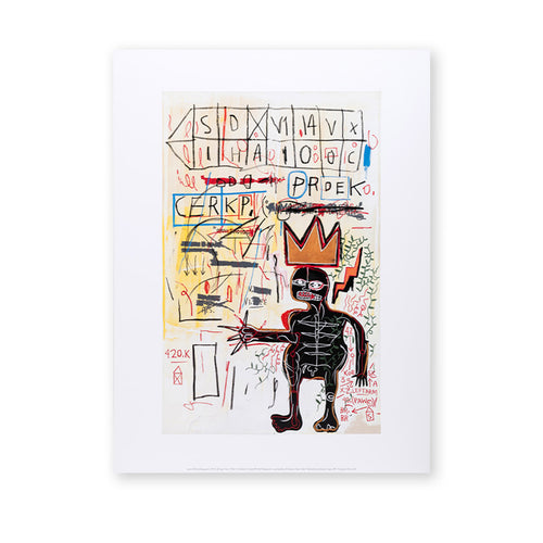Jean Michel Basquiat With Strings Two, 1983 Poster | The Broad