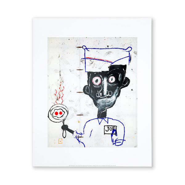 Jean Michel Basquiat Eyes and Eggs, 1983 Poster | The Broad – The