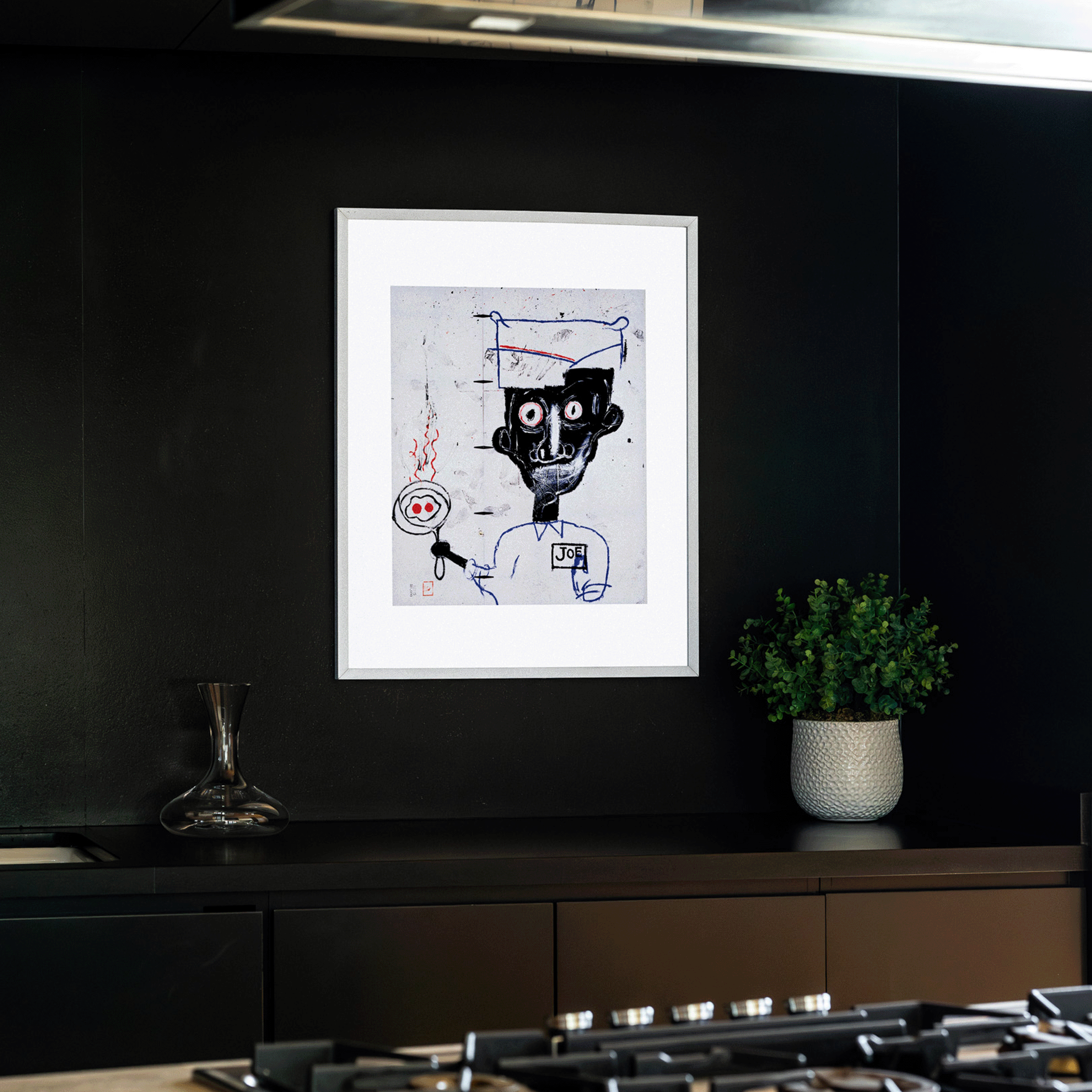 Eyes and Eggs, 1983 Poster