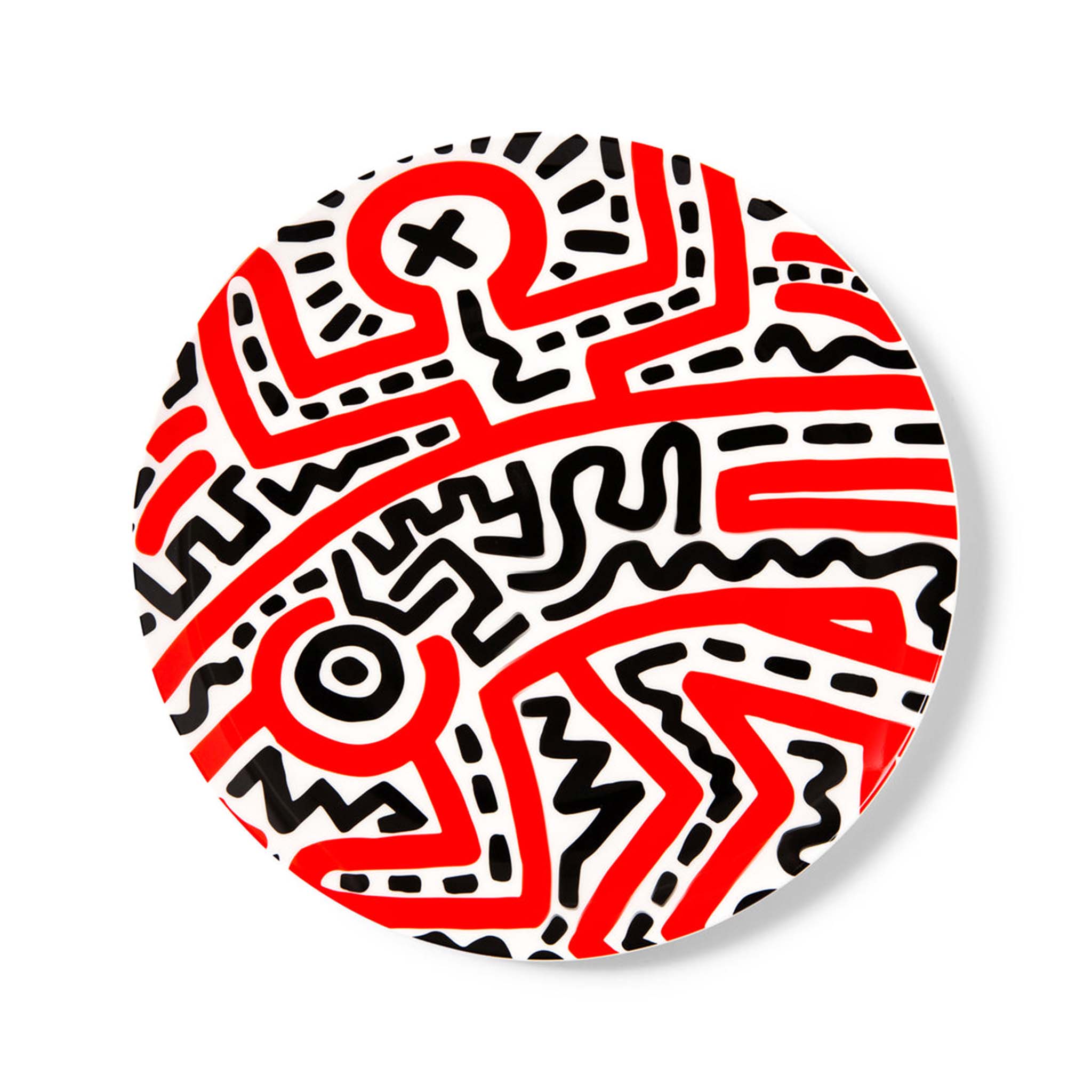 Plate by Keith Haring