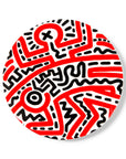 Plate by Keith Haring