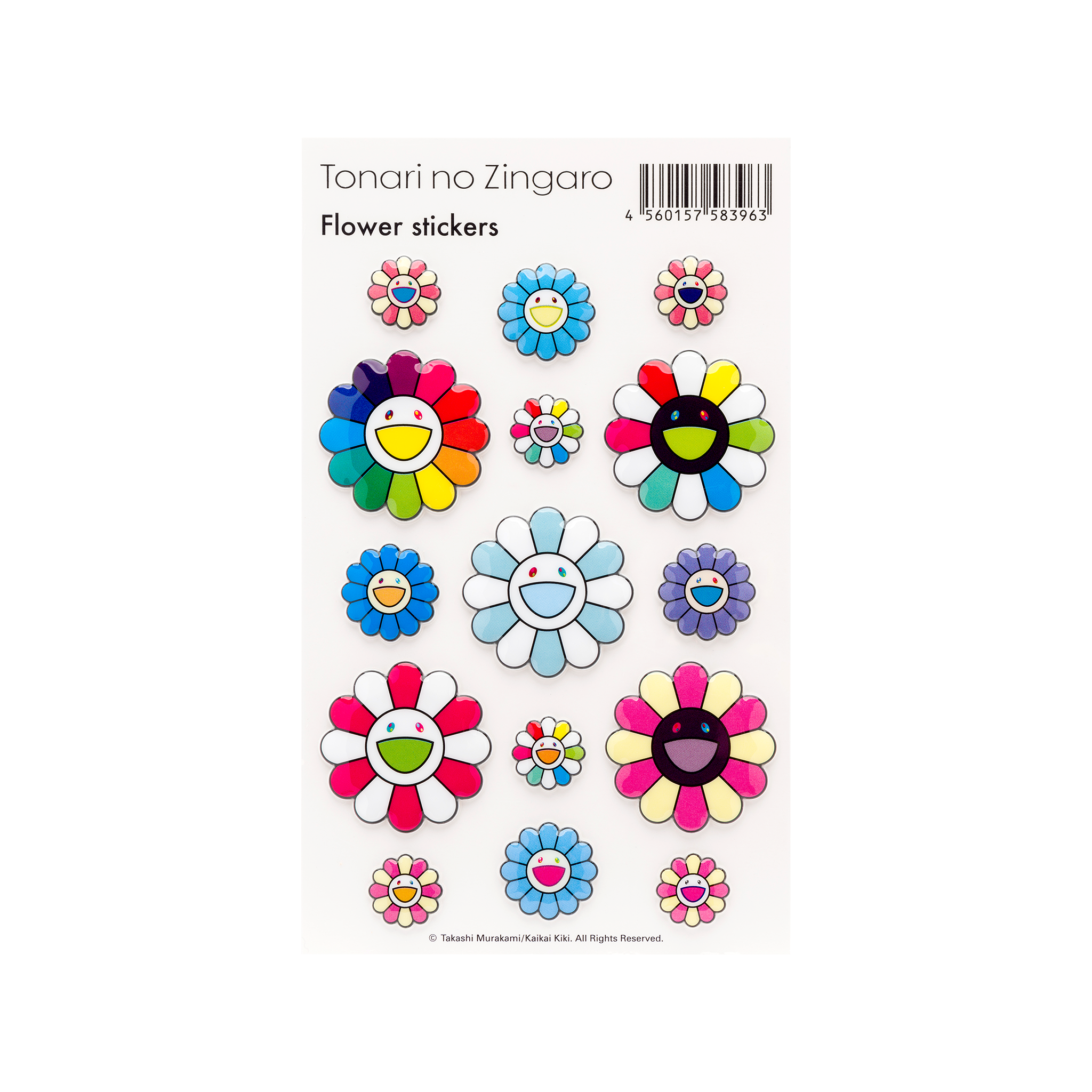 Bubblingly Stickers, Flower