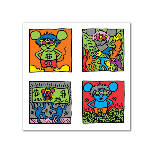 Keith Haring Andy Mouse Stickers – The Shop at The Broad