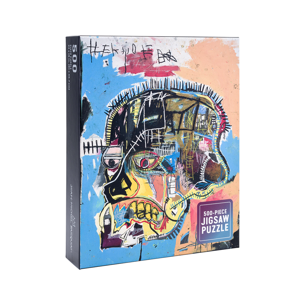 Jean Michel Basquiat Skull 1981 Puzzle – The Shop at The Broad Jean Michel Basquiat Skull 1981 Puzzle – The Shop at The Broad