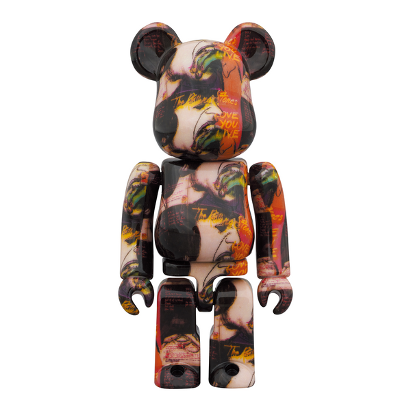BE@RBRICK Andy Warhol x The Rolling Stones Love You Live 1000%