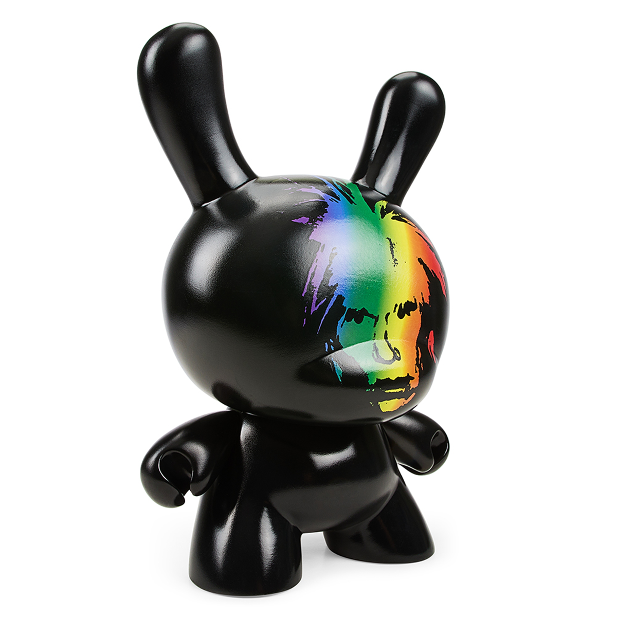 Andy Warhol, Masterpiece Fright Wig Self-Portrait 8" Dunny - Pride Edition