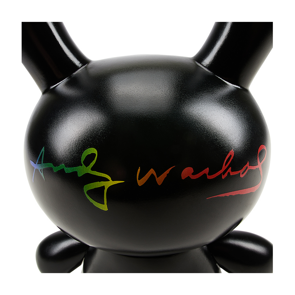 Andy Warhol, Masterpiece Fright Wig Self-Portrait 8" Dunny - Pride Edition