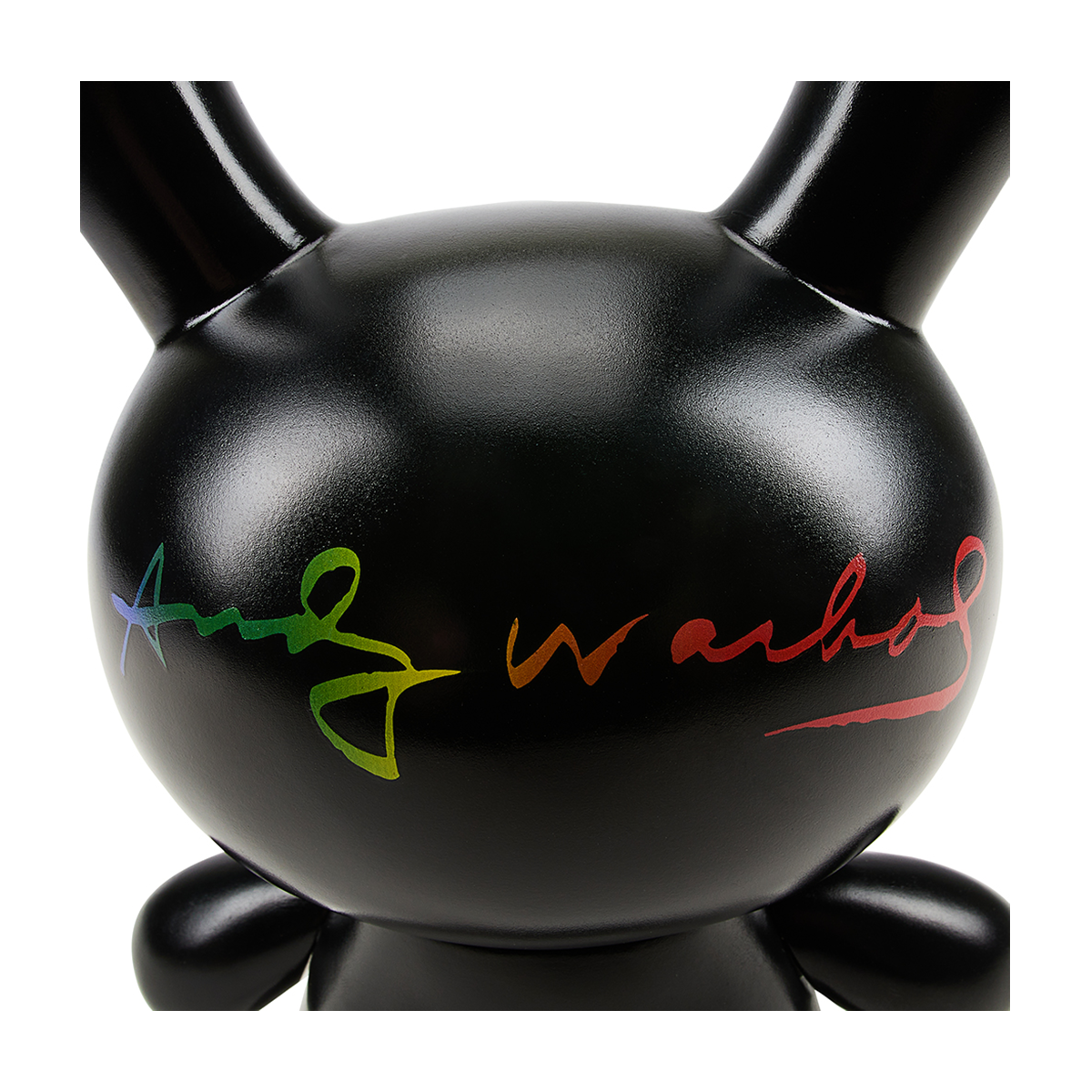 Andy Warhol, Masterpiece Fright Wig Self-Portrait 8" Dunny - Pride Edition
