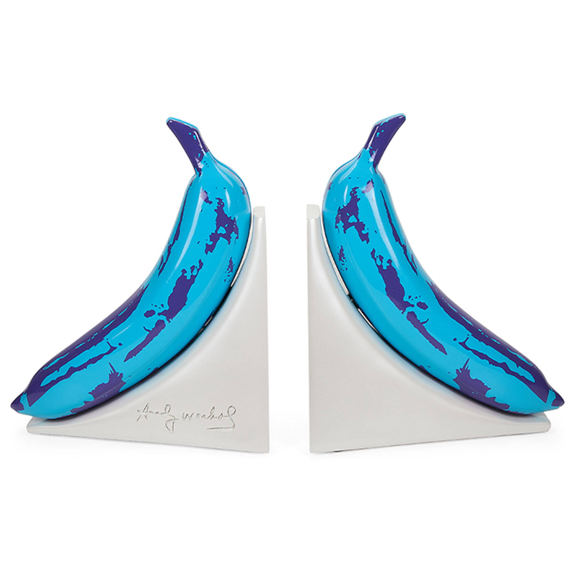 10" Lustre Gloss Resin Banana Bookend